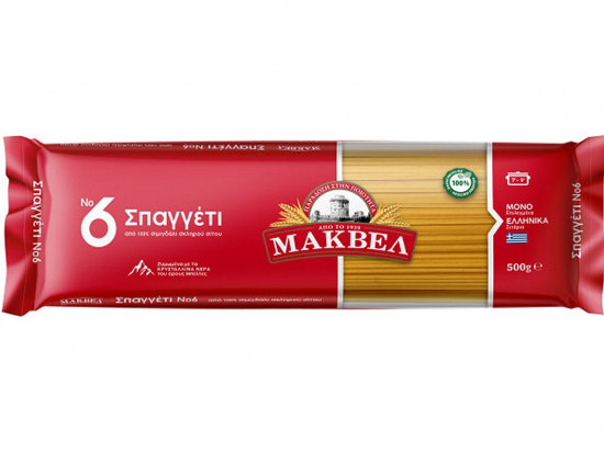 MAKVEL SPAGHETTINI Nr. 6 500g