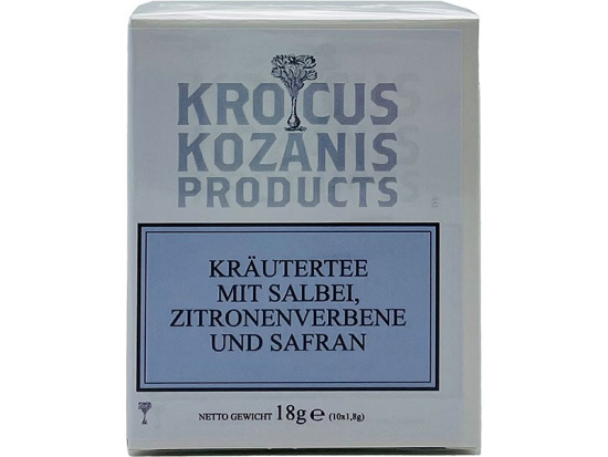 Kräutertee Salbei, Zitronenverbene & Safran