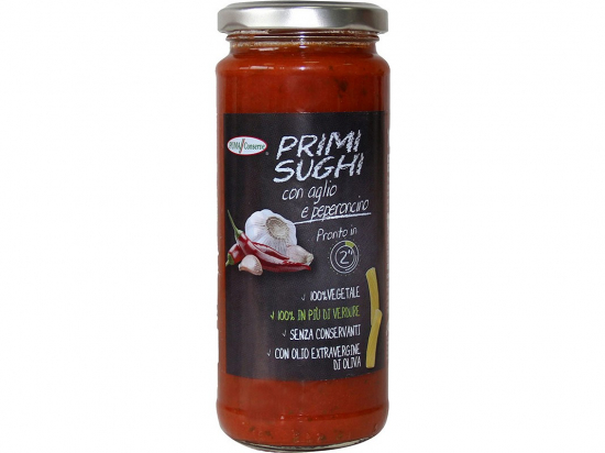 Sauce con aglio e Peperoncino 330 g