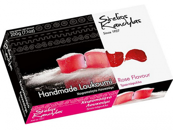 Kandylas Loukoumi mit Rosengeschmack 200g