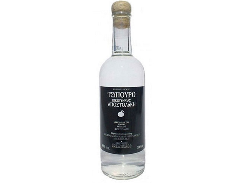 Tsipouro Apostolakis ohne Anis. 0.2 L