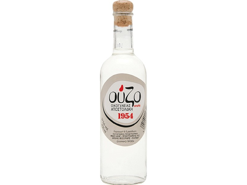 OUZO 1954  APOSTOLAKIS 0.7 L