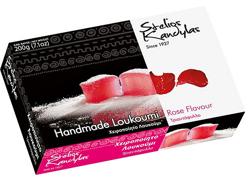 Kandylas Loukoumi mit Rosengeschmack 200g