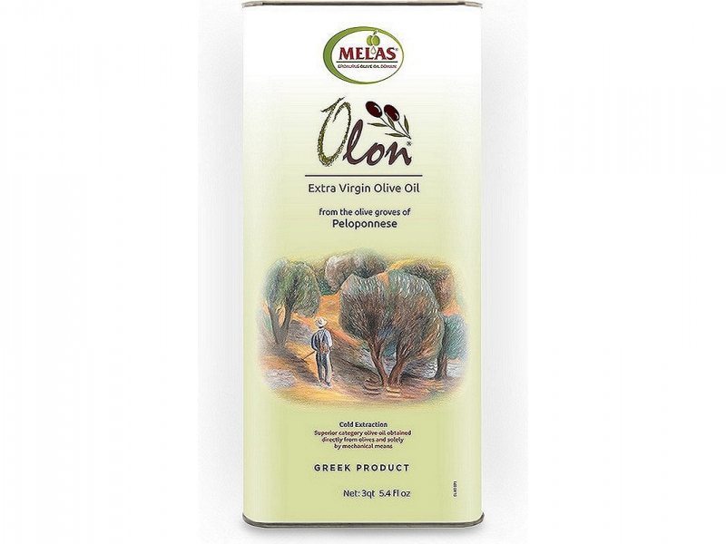 Melas Olon Natives Olivenöl Extra 3L