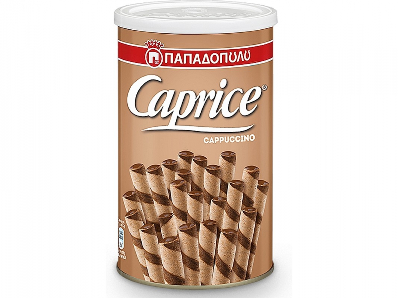 CAPRICE Waffelröllchen Cappuccino 250g